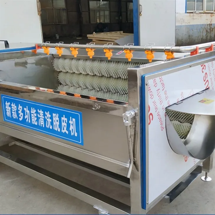 Jahe dan mesin bawang putih dan mesin pembersih