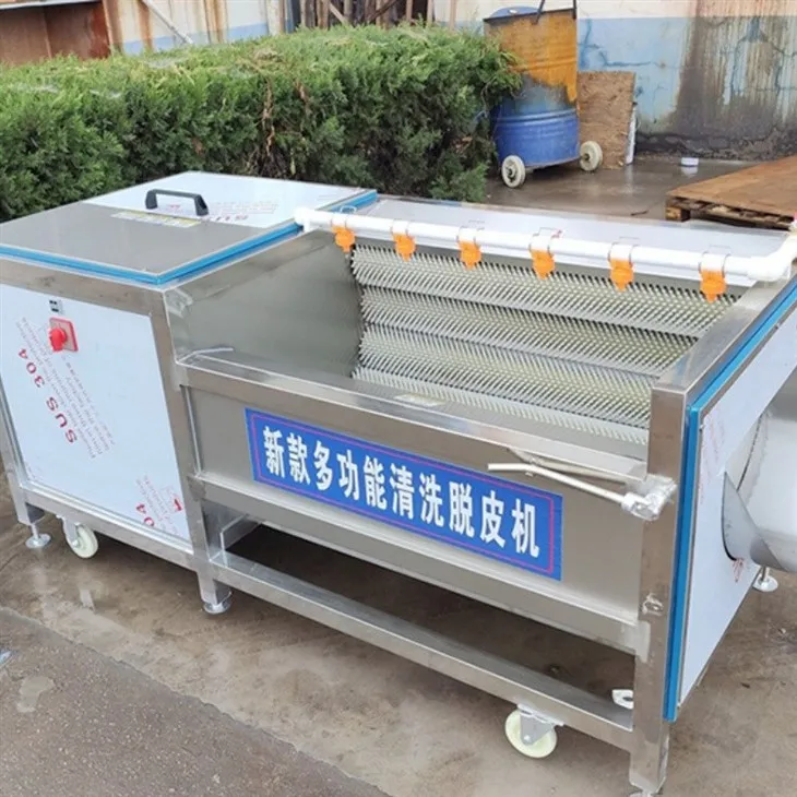 Ginger And Garlic Peeling And Cleaning Machine