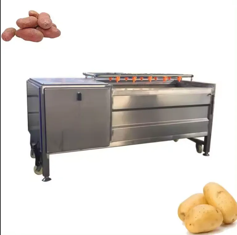 Potato Vegetable Ginger Roller Washer Potato Vegetable Ginger Roller Washer